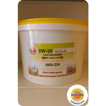 DW-50 GOLD lisztkeverék Sárga lenmagliszttel 2 kg