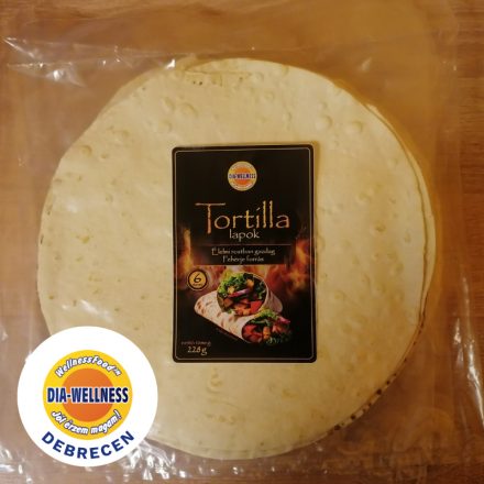 Dia-Wellness Tortilla lapok 228g